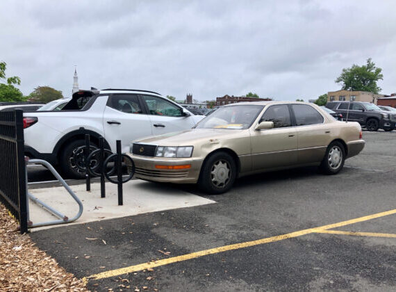 Bushnell Bicycle Parking, Two Years Later